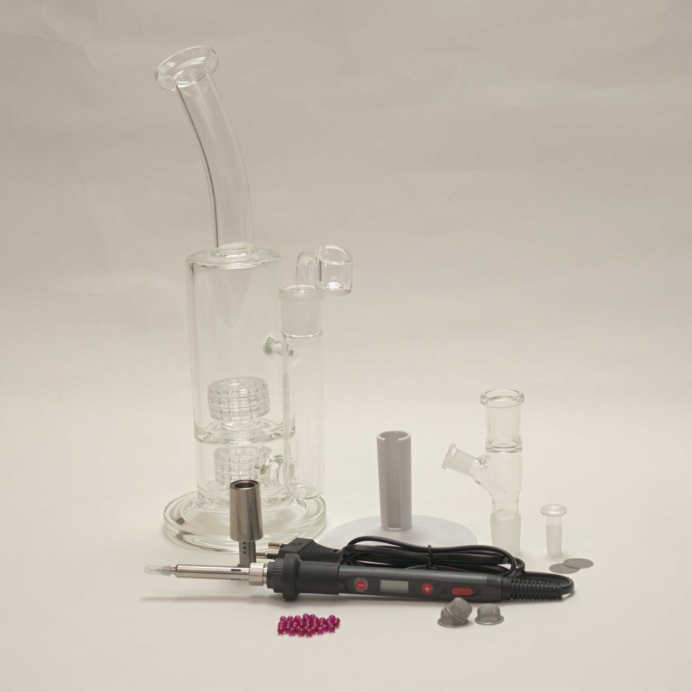 Terp Torch Set 6 - Ball Vape mit Dab Rig und Kickloch Injektor