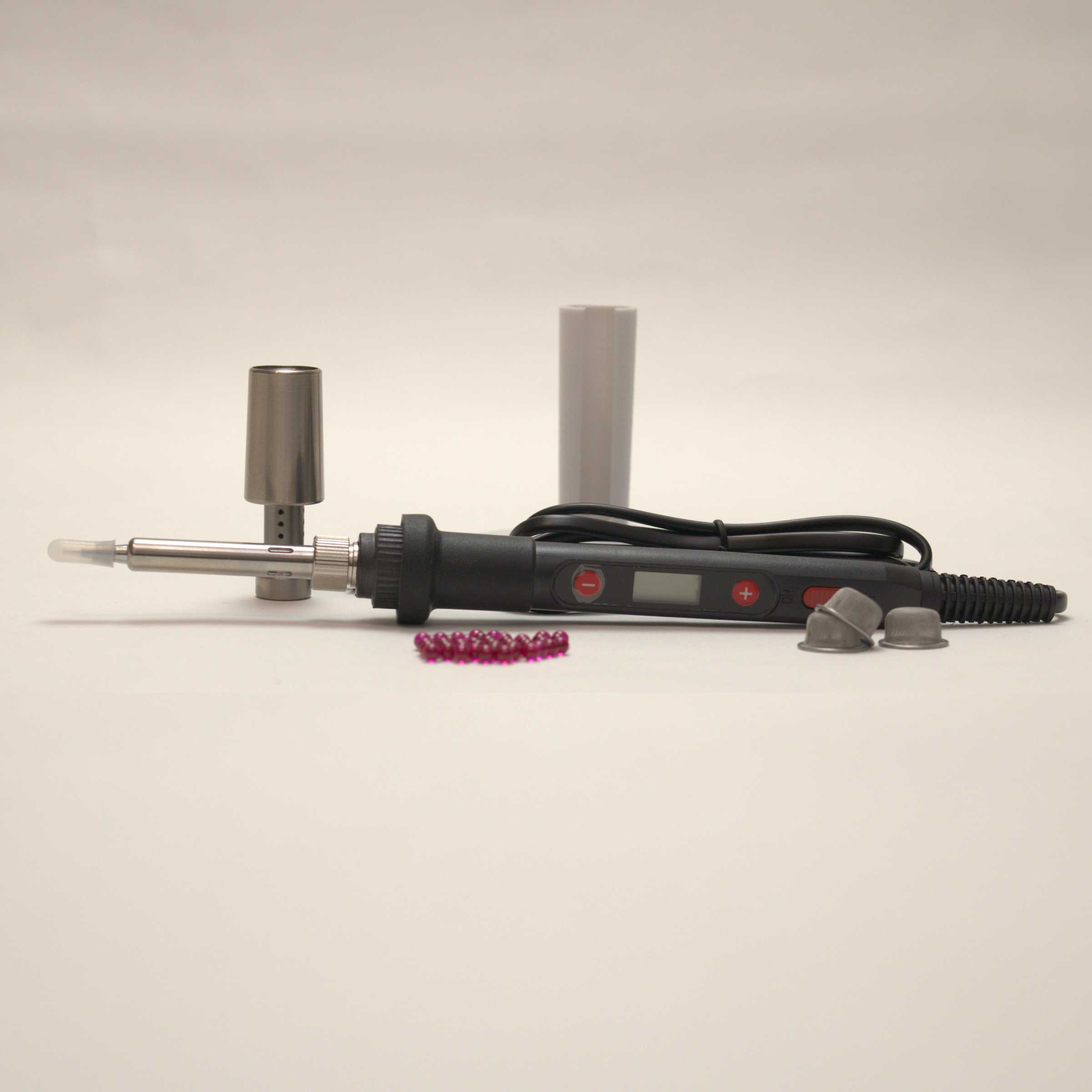 Terp Torch Set 2 - Ball Vape Komplett Set mit 4mm Rubin Terp Pearls
